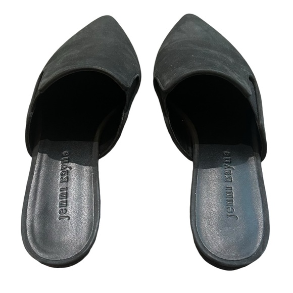 Jenni Kayne Oiled Leather Pointed Toe Flat Mules - Picture 6 of 6